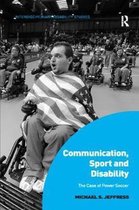 Interdisciplinary Disability Studies- Communication, Sport and Disability