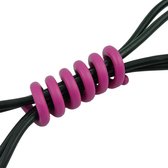 Bundel kabels met Cable Manager | set van 2 stuks roze fuchsia