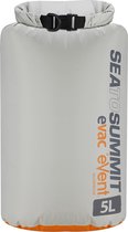Sea to Summit eVac eVent® Dry Sack Drybags - 5L - Grijs/Geel - Waterdichte zak / Droogzak
