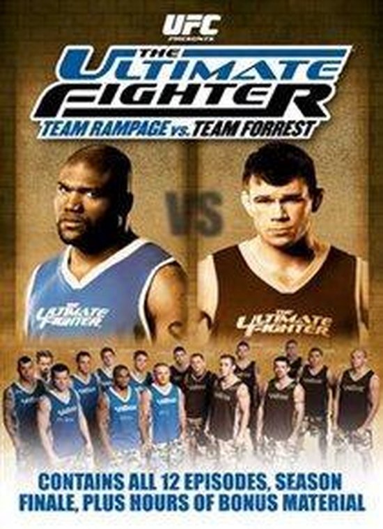 Cover van de film 'UFC - The Ultimate Fighter: Team Rampage vs. Team Forrest ('
