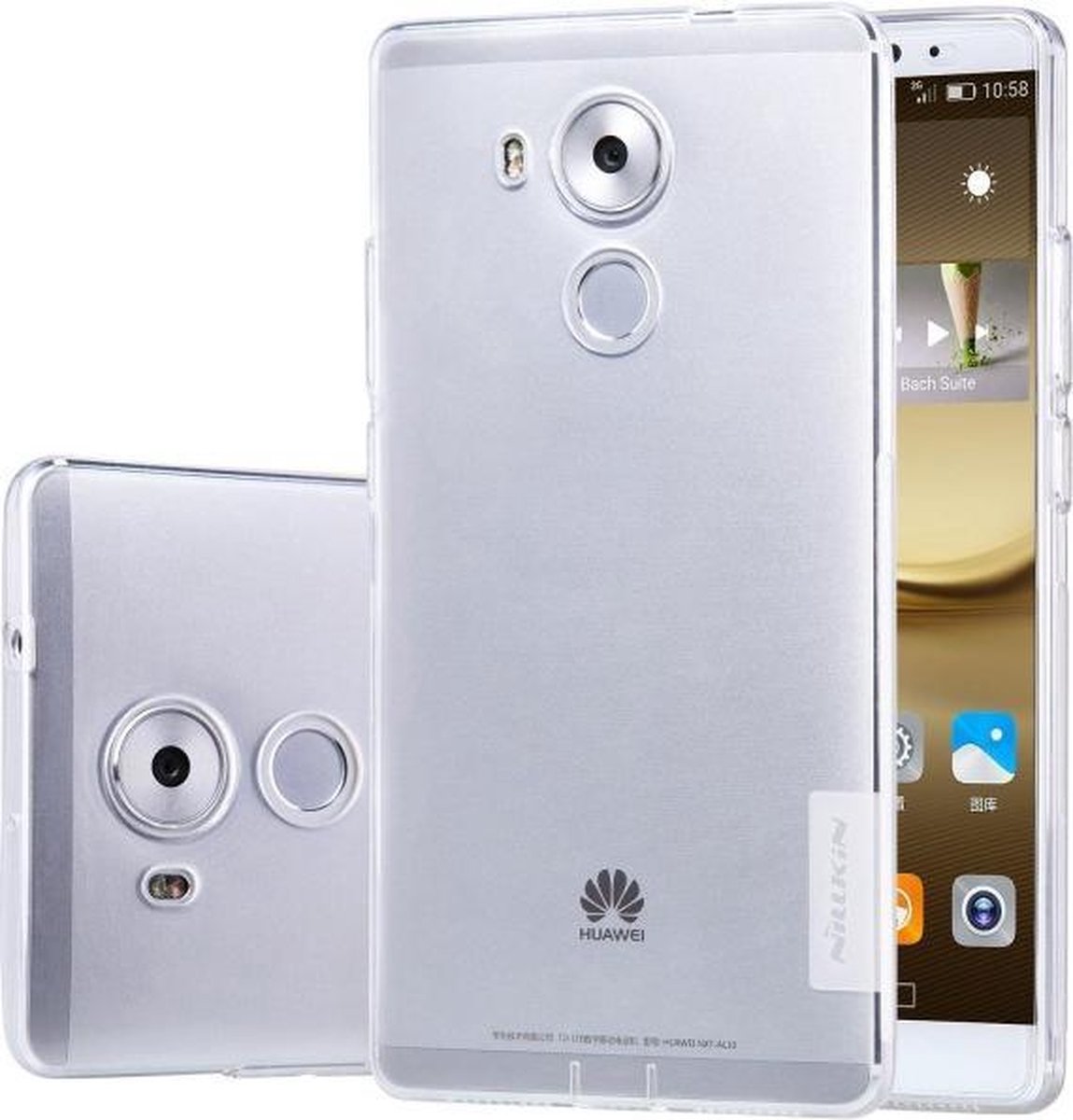 Nillkin Nature TPU Case voor de Huawei Mate 8 - Transparent