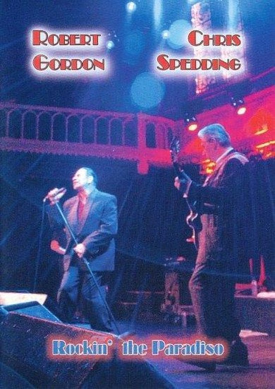 Cover van de film 'Robert Gordon - Rockin  The Paradiso'