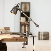 LOBERON Klemlamp Augusta antiekzilverkleurig