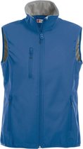 Clique Basic Softshell Vest Ladies 020916 - Vrouwen - Kobalt - XL