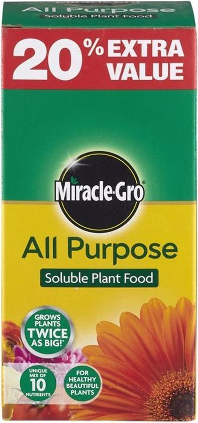 Miracle - Gro All Purpose wateroplosbare plantenvoeding 1.2kg