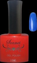 Glow in the Dark Gel Nagellak Blauw