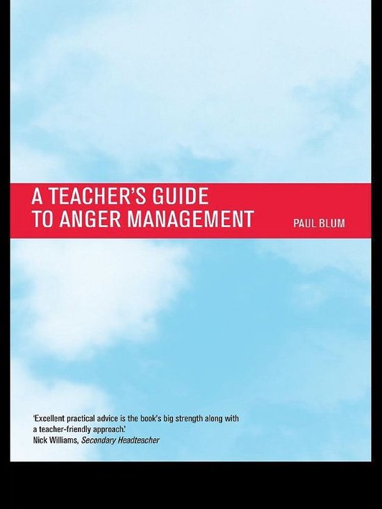Teacher's Guide to Anger Management - cover
