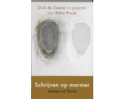 Omslag van Schrijven op marmer