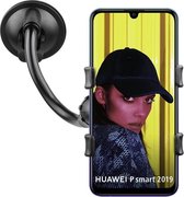Shop4 - Huawei P Smart 2019 Autohouder Autohouder Klem Zwart