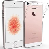 Hoesje geschikt voor Apple iPhone 5 / 5S / 5SE - Siliconen Transparant TPU Hoesje Gel (Soft Case / Cover)