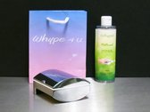Whype Dispenser chroom - introductieset - "Het milieuvriendelijke en duurzame alternatief voor vochtig toiletpapier."