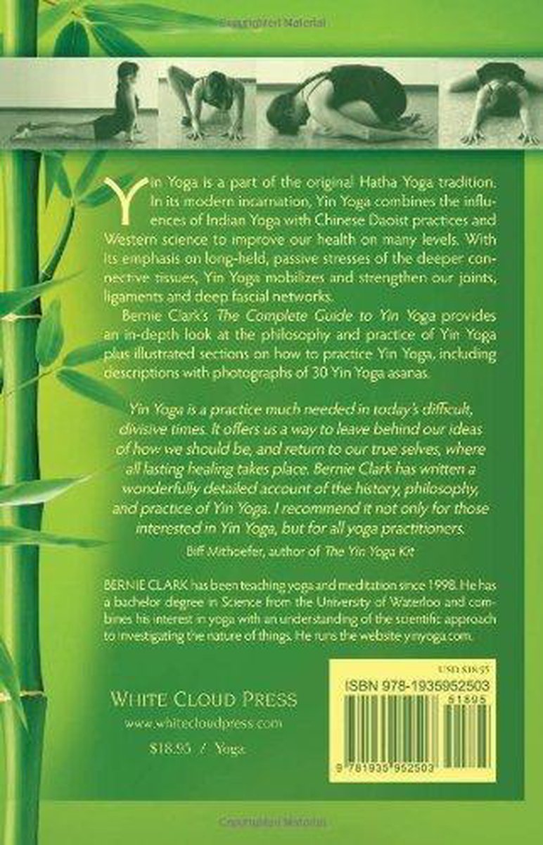 Complete Guide To Yin Yoga - back cover
