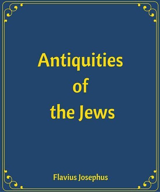 Antiquities of the Jews - cover