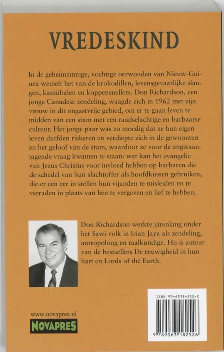 Vredeskind - back cover