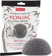 Beauty Formulas Bamboo Charcoal Konjac Sponge