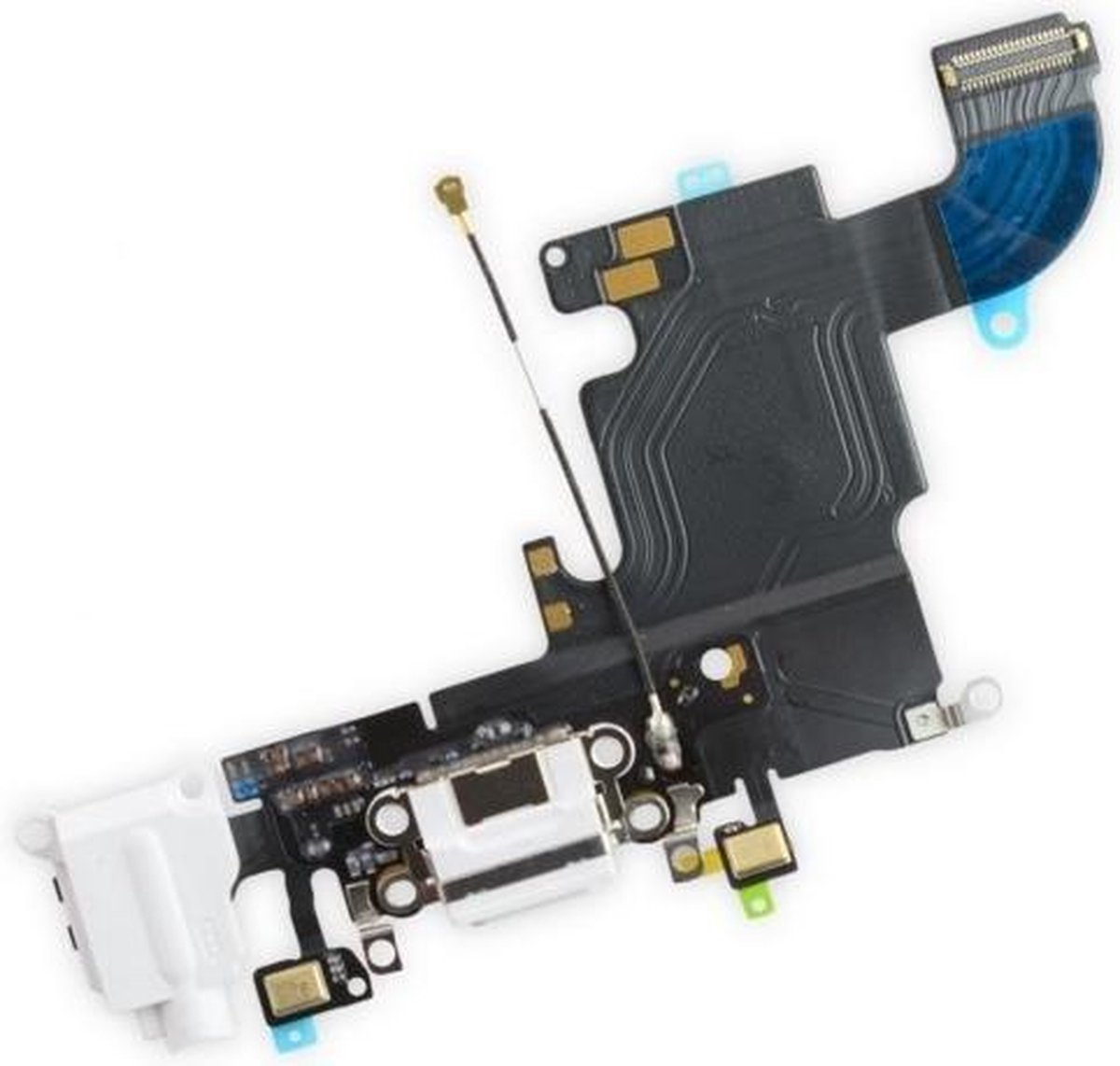 Replacement Charge/Data Connector incl. Flex Cable for Apple iPhone 6S White OEM