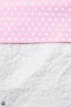 Cottonbaby Stip - Ledikantlaken 120x150 cm - Roze