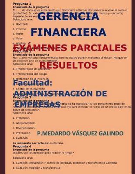 Gerencia Financiera-Ex - cover