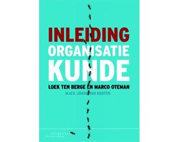 Omslag van Inleiding organisatiekunde