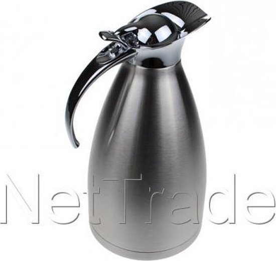 Schenkkan 1 liter inox uitvoering