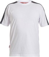 FE Engel Galaxy T-Shirt 9810-141 - Wit/Antraciet 379 - S