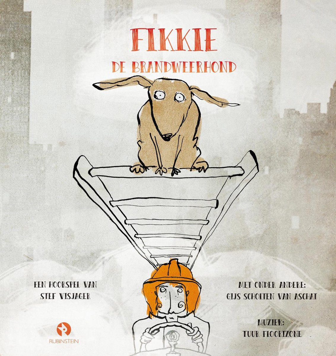 Stef Visjager - Fikkie De Brandweerhond (Boek Met CD)