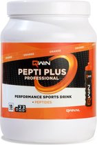 QWIN PeptiPlus - Poudre de boisson pour sportifs - Orange 760g