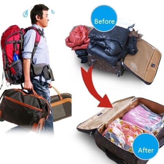 Sacs de rangement pour vêtements sous vide M & L Vacuum Bag - Sac pour  vêtements avec... | bol.com