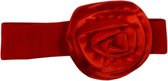 Jessidress Haarband Baby Hoofdband met haarbloem - Rood