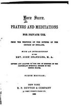 Horae Sacrae, Prayers and Meditations for Private Use