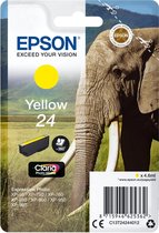 EPSON 24 inktcartridge geel standard capacity 4.6ml 360 paginas 1-pack RF-AM blister