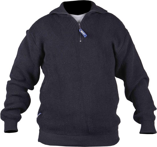 | STØRVIK Schipperstrui Acryl Wol Heren STØRVIK Schipperstrui Acryl Wol Donkerblauw Maat 2XL
