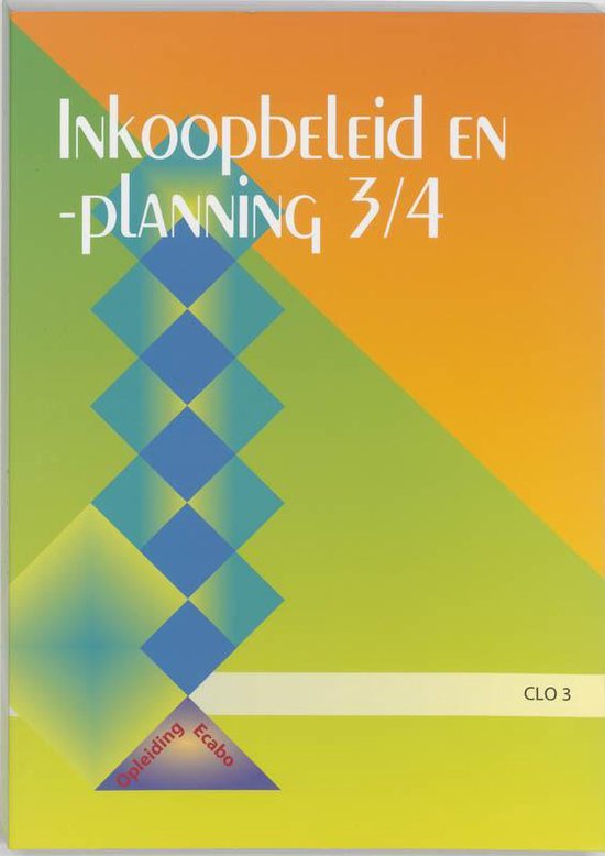 9789057664632 - Inkoopbeleid en -planning 3/4 Leerlingenboek