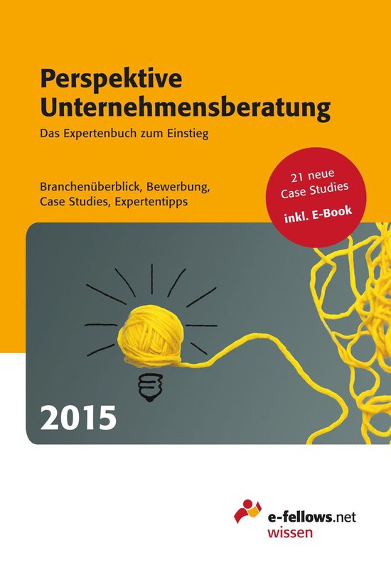 Perspektive Unternehmensberatung 2015 - cover