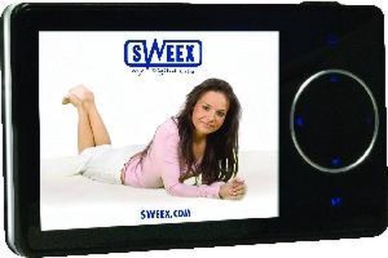 Sweex Black Onyx MP4 Player 2 GB Sennheiser Touchbutton Zwart | bol.com