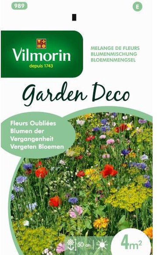 Foto: Vergeten bloemen garden deco zadenmix