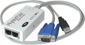 Tripp Lite Minicom Specter II USB Grijs toetsenbord-video-muis (kvm) kabel