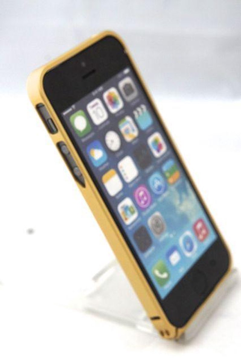 0.7mm Ultra dun Aluminium Bumper voor iPhone 5 5s goud