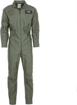 Gevechtspiloten overall / kostuum voor volwassenen - piloten verkleedpak XXL