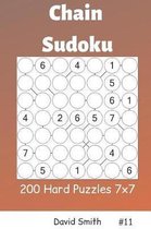 Chain Sudoku - 200 Hard Puzzles 7x7 Vol.11