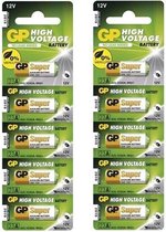 10 Stuks (2 Blisters a 5st) - GP Super High Voltage alkalisch batterij 23A (V23GA / MN21)