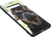 Honden Rottweiler hoesje Samsung Galaxy S10