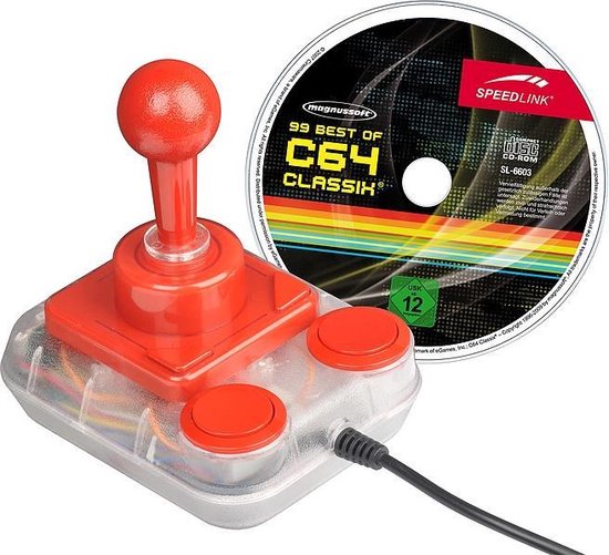 afstand ambulance school Competition Pro USB Joystick + Game-Collection 99 best of C64 Classix |  bol.com