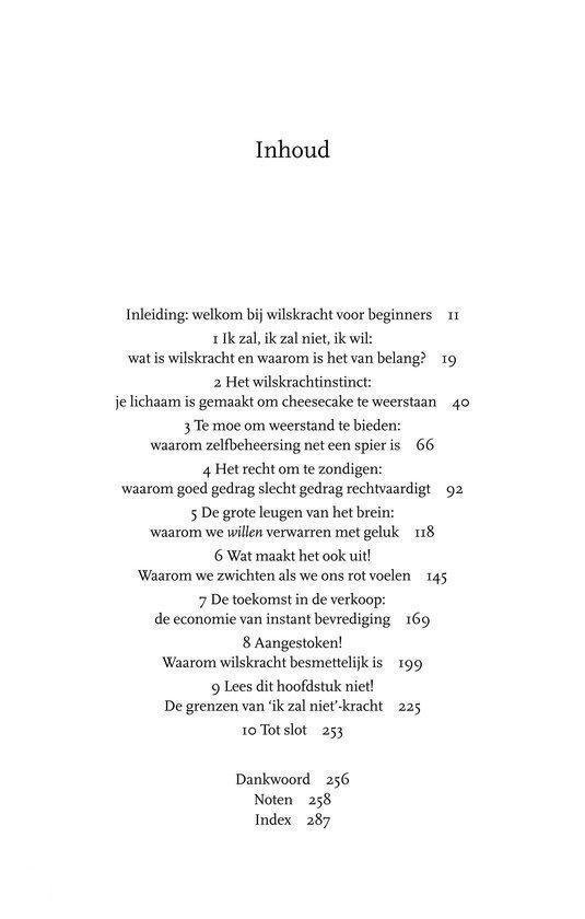 De kracht van wilskracht