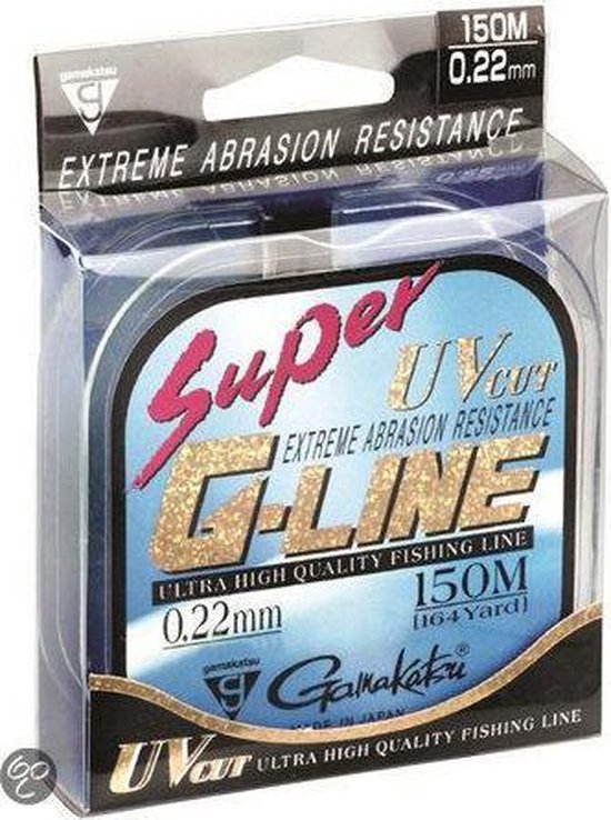 Gamakatsu G-line Super - Nylon - 0.08 mm - 0,67 kg - 150 m van Gamakatsu — afbeelding 3