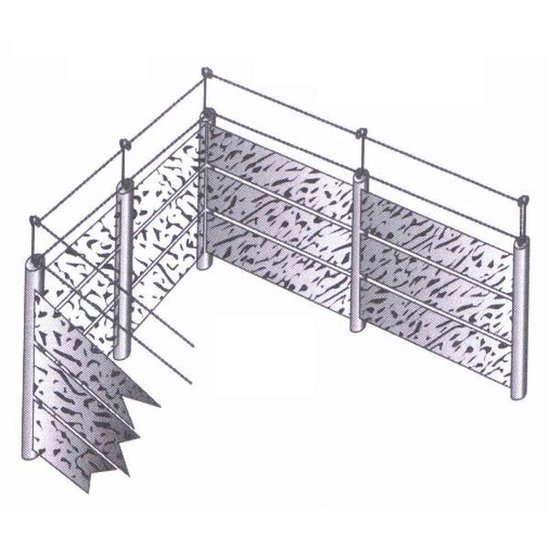 Garden Protector - Velda - Schrikdraad 40 meter wering honden, katten, reigers