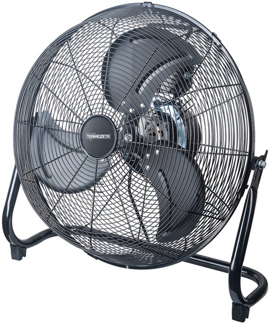 Huishoudelijke ventilator zwart vloerstand AC 88,9W Termozeta Bassotto XL Plus bladen