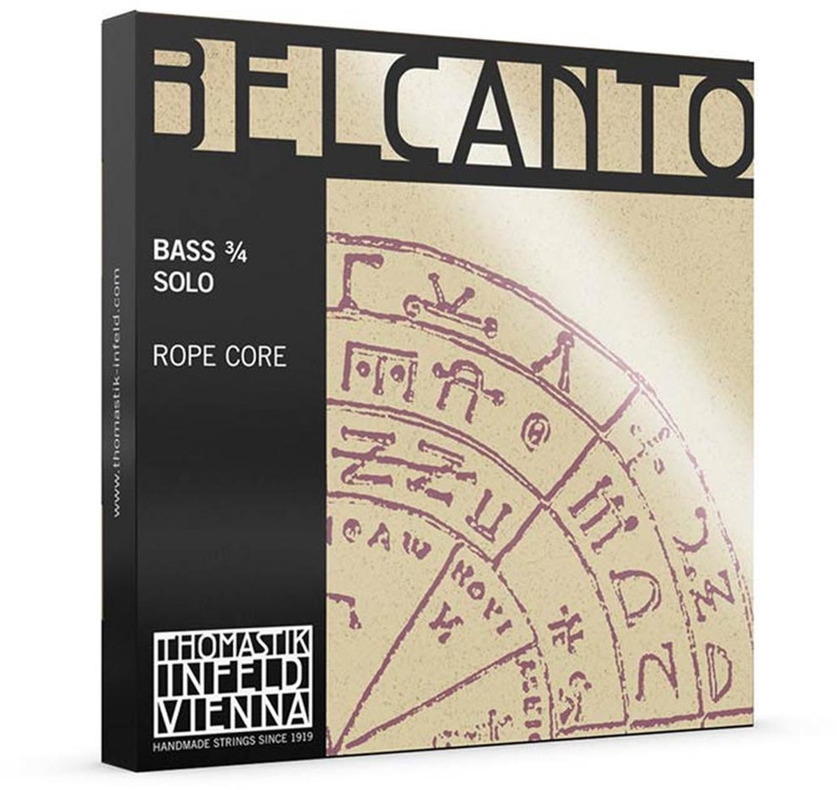 Thomastik Infeld THBC-600S double bass string set solo 3/4 (string length 104cm)