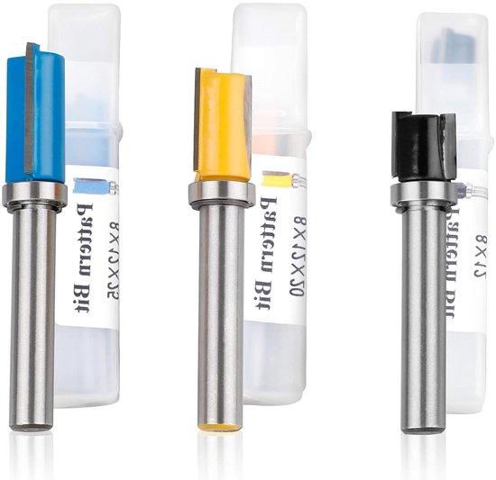 Vinger Joint Router Bit, 8mm schacht verstelbare dragende vinger Joint, omkeerbare houtbewerking beitel frees frezen frezen vinger Joint Router Bit