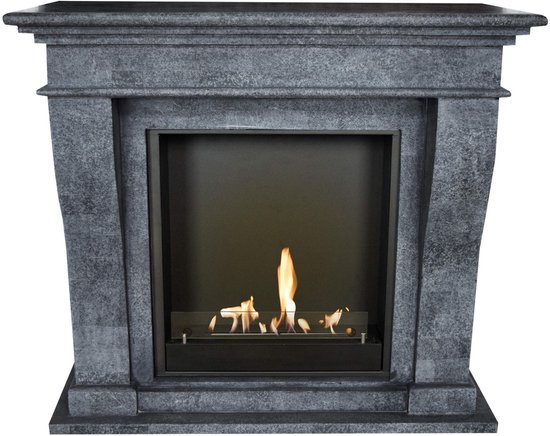 Foto: Eviq toronto elektrische sfeerhaard haard met verwarming elektrische kachel sfeerhaard 3 zijdige panorama openhaard sfeerhaarden vrijstaand sfeerhaard elektrisch 2000 watt zwart